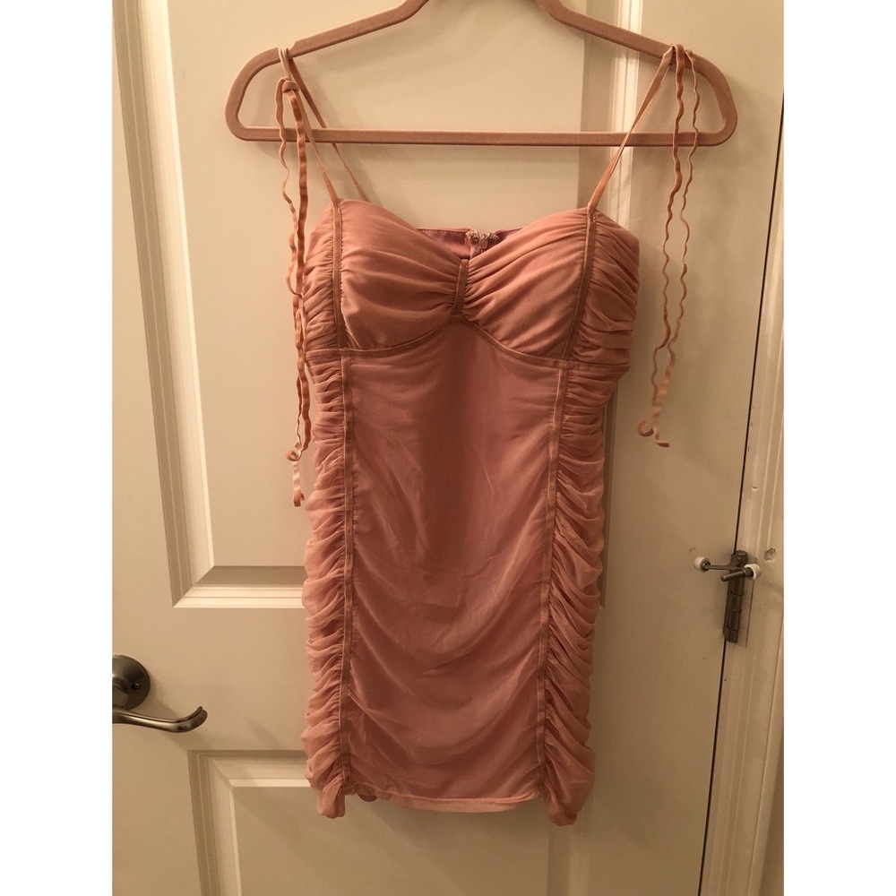 Blue blush dress